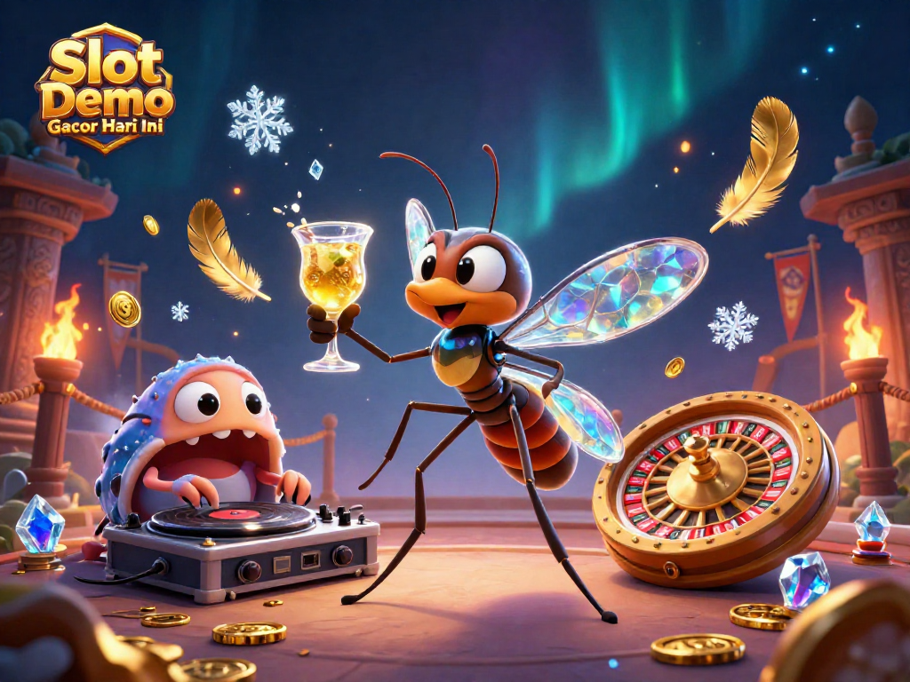 Experience the thrill of Slot Demo Gacor Hari Ini with lively casino characters and dynamic gameplay.