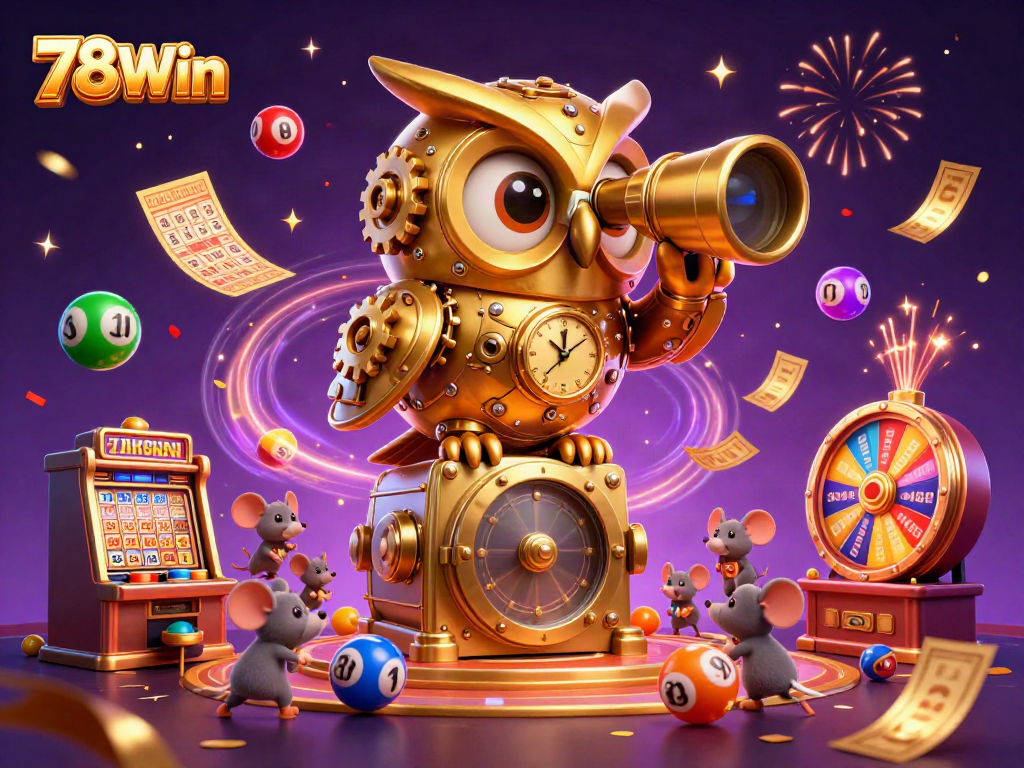 Engage with the exhilarating world of 78Win's online casino, featuring vibrant gaming elements.