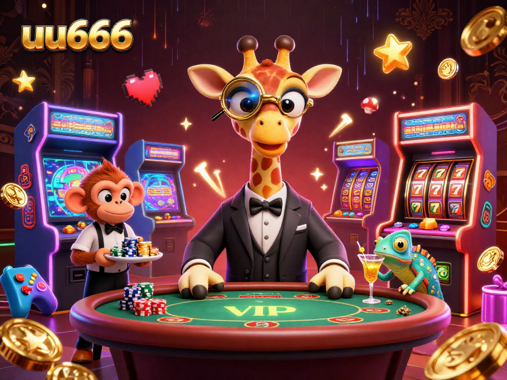 Experience exciting casino action with uu666's vibrant characters and themes.